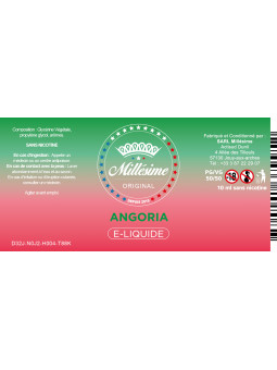 Millésime | E-liquide | Gamme Original 10ML | Angoria