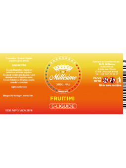 Millesime / E-Liquide / Fruitimi / Fruité / 10ML
