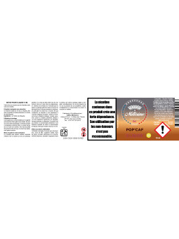 Millesime / E-Liquide Sels de nicotine / Pop Caf / Gourmand / 10ML