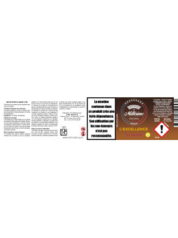 Millesime / E-Liquide Sels de nicotine / Excellence / Classic / 10ML