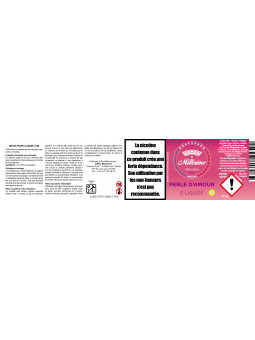 Millesime / E-Liquide Sels de nicotine / Perle d'amour / Fruité / 10ML