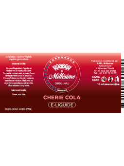 Millesime / E-Liquide / Cherie Cola / 10ML