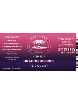 Millesime / E-Liquide / Dragon Berries / 10ML