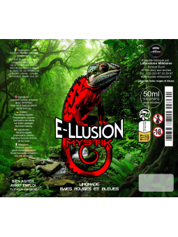 Millesime / E-Liquide / Mystik / Gamme E-llusion / 50ML