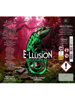 Millesime / E-Liquide / Maniak / Gamme E-llusion / 50ML