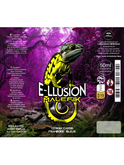 Millesime / E-Liquide / Malefik / Gamme E-llusion / 50ML