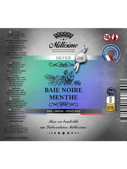 Millsime | E-liquide | Gamme Silver 50ML | Litchi Exotique Millsime | E-liquide | Gamme Silver 50ML | Litchi Exotique
