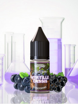 Millésime | E-liquide | Gamme Silver Concentré 10ML | Myrtille Cassis