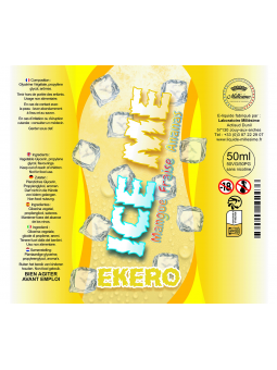 Millesime / E-Liquide / Ekero / Gamme ICE ME / 50ML