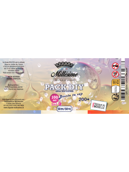 Millesime / Pack Base DIY SEL 10MG 50VG/50VG 200+