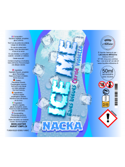 Millesime / E-Liquide / Nacka / Gamme ICE ME / 50ML