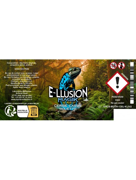 Millésime | E-liquide | E-llusion 10ML | Magik