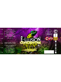 Millesime / Concentré / Malefik / E-LLUSION / 30ML