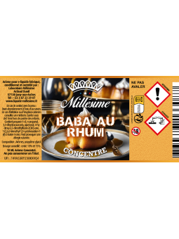 054. BABA AU RHUM CONCENTRE (Lot de 10)