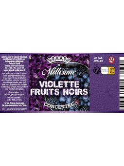 VIOLETTE FRUITS NOIRS CONCENTRE
