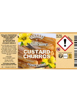 Millesime | E-Liquide | Concentre 10ML / Custard Churros