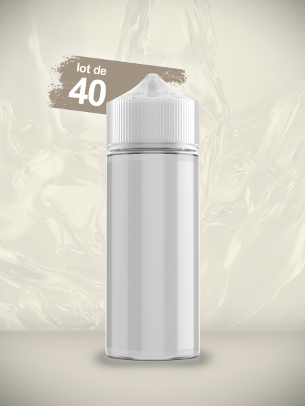 Millesime / Flacon Non Gradué / DIY / 120ML / Lot de 40