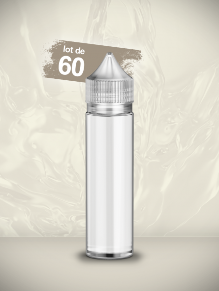 Millesime / Flacon Non Gradué / DIY / 70ML / Lot de 60