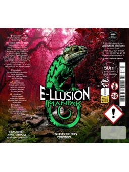 Millesime / E-Liquide / Maniak / Gamme E-llusion / 50ML