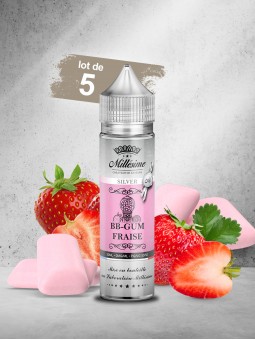 111.BB GUM FRAISE 50 ML SILVER (Lot de 5)