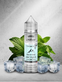 Millésime | E-liquide | Gamme Silver 50ML | Menthe Arctique