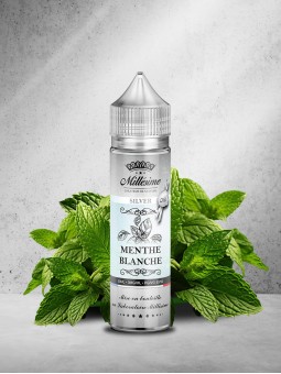 Millésime | E-liquide | Gamme Silver 50ML | Menthe Blanche