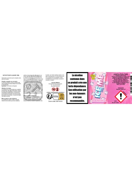 Millesime / E-Liquide Sels de nicotine / Lomma / 10ML