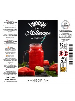 Millésime | E-liquide | Gamme Original 50ML | Angoria / 50ML
