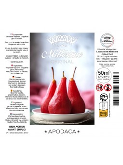 Millesime / E-Liquide / Apodaca / Gamme ORIGINAL / 50ML