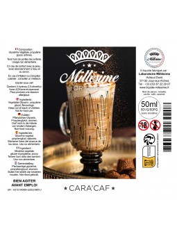 Millésime | E-liquide | Gamme Original 50ML | Cara'caf / 50ML