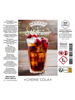 Millésime | E-liquide | Gamme Original 50ML | Cherie Cola / 50ML