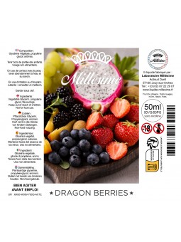 Millésime | E-liquide | Gamme Original 50ML | Dragon Berries  / 50ML