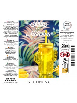 Millesime / E-Liquide / El Limon / Gamme ORIGINAL / 50ML