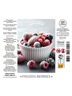 Millésime | E-liquide | Gamme Original 50ML | Frozen Berries