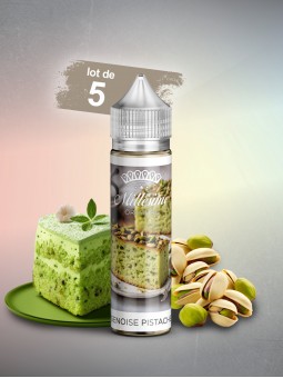 Millésime | E-liquide | Gamme Original 50ML |Génoise Pistache