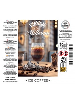 Millésime | E-liquide | Gamme Original 50ML | Ice Coffee