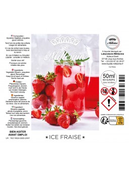 E-liquide | Gamme Original 50ML | Ice Fraise / MILLESIME / VAPE
