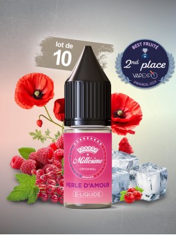 Millesime / E-Liquide / Perle d'amour / Fruité / 10ML