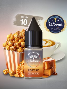Millesime / E-Liquide / Pop Caf / Gourmand / 10ML