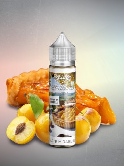 Millésime | E-liquide | Gamme Original 50ML | Tarte Mirabelle