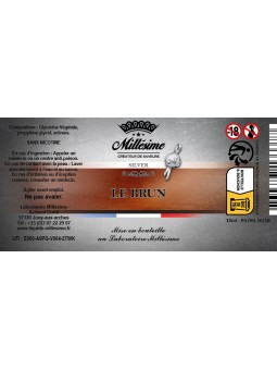 Millésime | E-liquide | Gamme Zero 10ML | Le Brun