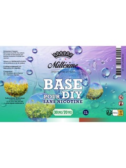 Millesime / Bases / Base végétale  / 30PG70VG / 1L