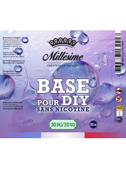 Millesime / Base / 30PG70VG / 500ml