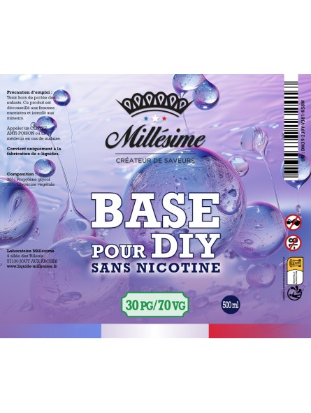 Millesime / Base / 30PG70VG / 500ml