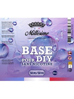 Millesime / Base / 50PG50VG / 500ml
