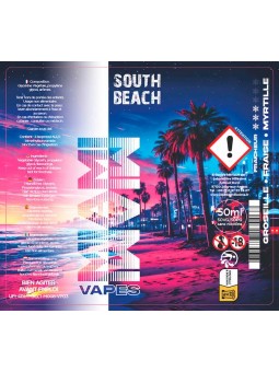 Millesime / E-Liquide / South Beach / Gamme Miami Vapes / 50ML