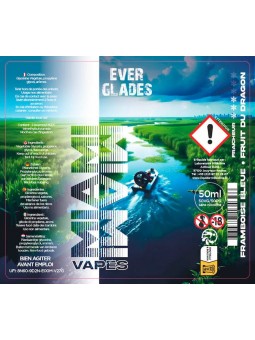 Millesime / E-Liquide / Ever Glade / Gamme Miami Vapes / 50ML