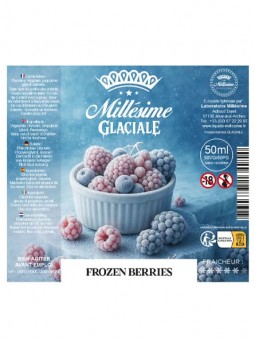 Millésime | E-liquide | Gamme Original Glaciale 50ML | Frozen Berries