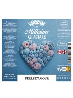 Millésime | E-liquide | Gamme Original Glaciale 50ML | Perle d'amour