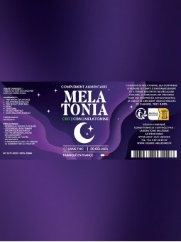 Millésime | CBD | Gélules MELATONIA